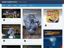 Tablet Screenshot of jeremyrobertortiz.com